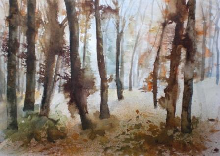 Herbstwald